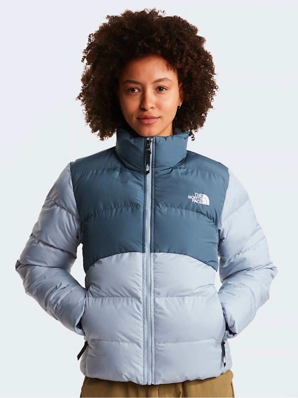 The North Face Women's Saikuru Puffer Coat
Granite Grey-Frost Grey/Blue